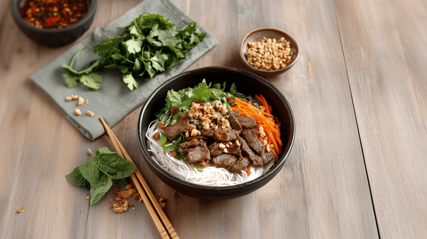 Image de l'article: Bobun au bœuf maison facile : la recette étudiante qui régale